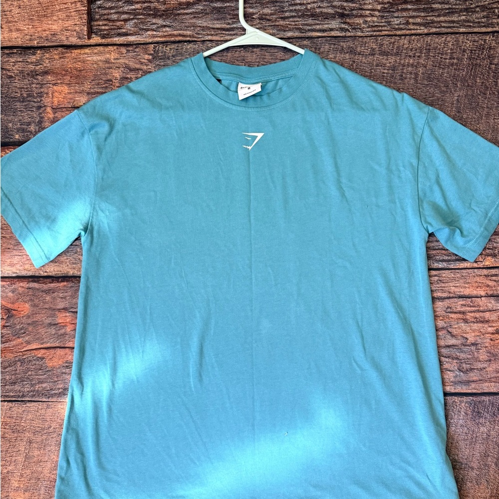 Gymshark Men's Teal Short Sleeve Tee